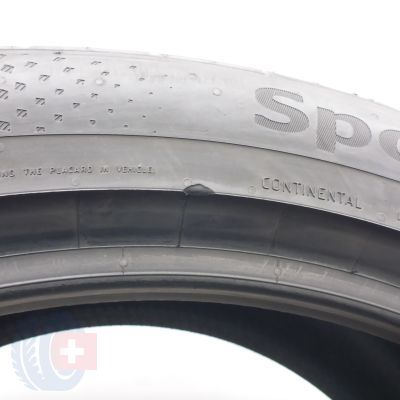 10.  Opony 255/40 R20 4x CONTINENTAL 101Y XL SportContact 6 A01 Letnie 2025 6,5mm