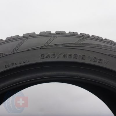 5. Opony 245/45 R19 2x FALKEN 102V XL Eurowinter HS01 Zimowe 2021 8,2-8,8mm