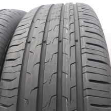 4. Opony 215/65 R16 2x CONTINENTAL 98H EcoContact6 Letnie 2021 Jak Nowe Nieużywane