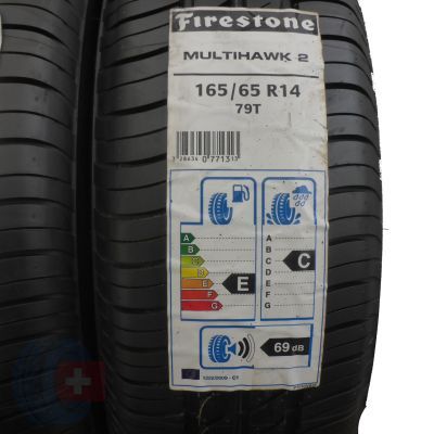 2. 4 x FIRESTONE 165/65 R14 79T Multihawk 2 Lato 2016 