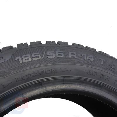 8. 4 x UNIROYAL 185/55 R14 80T MS plus 77  Zima 2015 