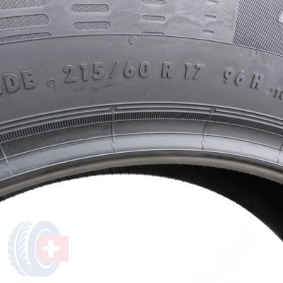 4. 4 x CONTINENTAL 215/60 R17 96H ContiEcoContact 5 96H Lato DOT18 B B 71dB