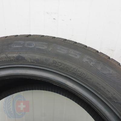 9. Opony 205/55 R17 4x NOKIAN 95V XL WR Snowproof P Zimowe 2025/26