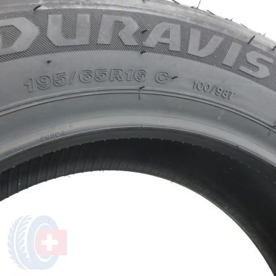 8. 4 x BRIDGESTONE 195/65 R16 C 100/98T Duravis R660 Lato 2018 
