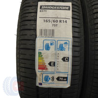 3. 4 x BRIDGESTONE 165/60 R14 75T B371 Lato 2018 Jak Nowe Nieużywane 