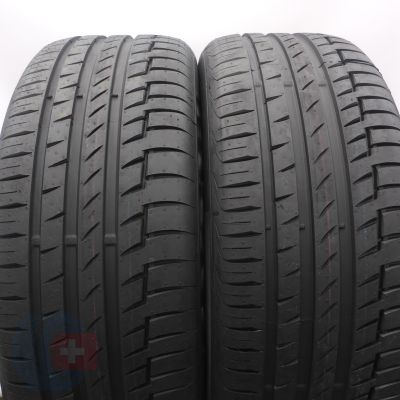 4. Opony 225/50 R18 4x CONTINENTAL 99W XL PremiumContact 6 Letnie 2022 Jak Nowe