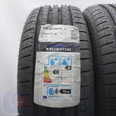 3. Opony 205/60 R15 4x VREDESTEIN 91H Sportrac 5 Letnie 2019 Nieużywane 