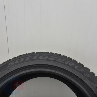 7. Opony 235/45 R18 2x PIRELLI 98V XL Sottozero 3 Winter PNCS T0 Elect Zimowe 2023, 2024 7mm