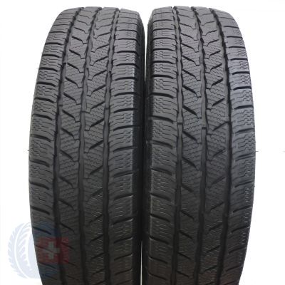 4. 4 x CONTINENTAL 185/75 R16C 104/102R VanContact Winter Zima 2015 Jak Nowe 7,5-9mm