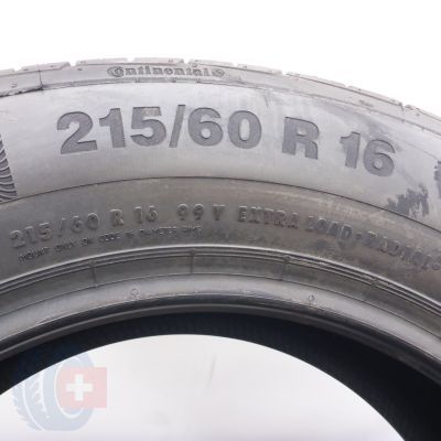 5. Opony 215/60 R16 2x CONTINENTAL 99V XL ContiPremiumContact 5 Letnie 2020