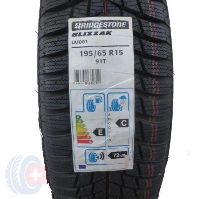 2. 1 x BRIDGESTONE 195/65 R15 91T Blizzak LM 001 Zima 2016