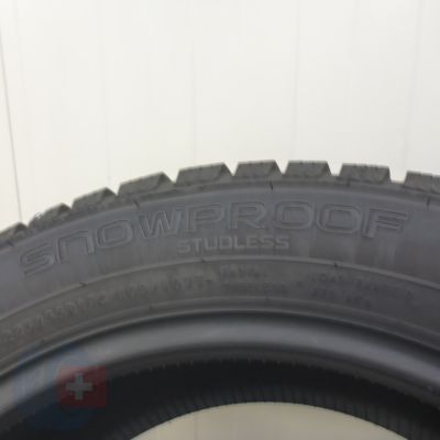 8. Opony 225/55 R17C 4x NOKIAN 109/107T Snowproof Zimowe 2025 8,2-8,5mm