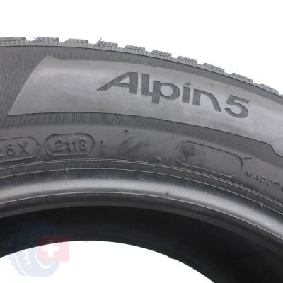5. 2 x MICHELIN 225/55 R17 101V XL Alpin 5 Zima 7mm 