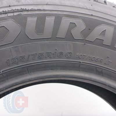 5. Opony 195/75 R16C 4x BRIDGESTONE 107/105R Duravis R660 Letnie 2019 8,8-9,2mm
