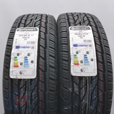 5. Opony 225/65 R17 4x CONTINENTAL 102H ContiCrossContact LX2 Letnie M+S 2022 Nieużywane