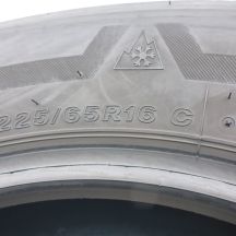 5. Opony 225/65 R16C 2x BRIDGESTONE 112/110R Blizzak W810 Zimowe 2020 9-9,8mm