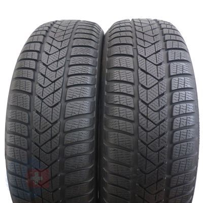 2 x PIRELLI 205/60 R17 93H Sottozero 3 Winter BMW 2017/18 Zima 6,8-7mm Jak Nowe