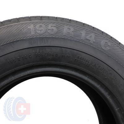 5. 2 x BARUM 195/80 R14C 106/104Q Vanis 2 Lato 2015 8mm JAK NOWE