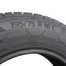 6. 4 x CONTINENTAL 195/75 R16C 107/105R VanContact Winter 2021 Zima 6,2-7mm