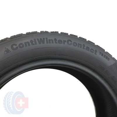 6. 2 x CONTINENTAL 185/55 R16 87T XL ContiWinterContact TS850 Zima 2014 Jak Nowe 6,8-7mm