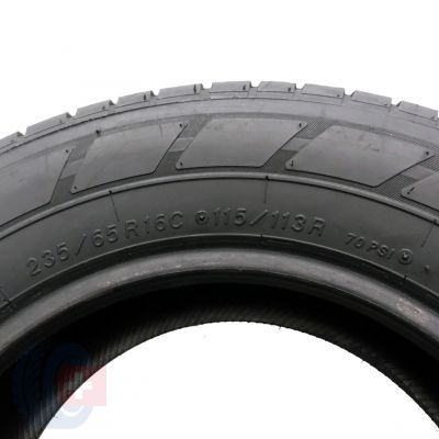 6. 4 x YOKOHAMA 235/65 R16 C 115/113R 7-8mm Delivery Star 818 Lato