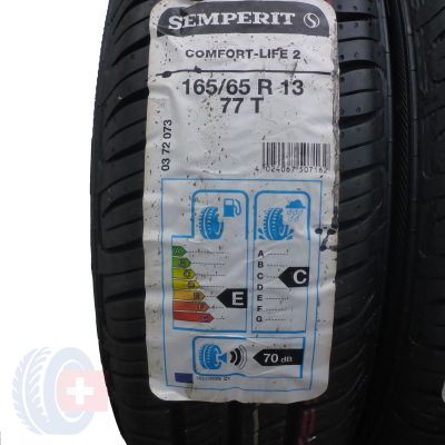 2. 2 x SEMPERIT 165/65 R13 77T Comfort-Life 2 Lato 2018 Jak Nowe Nieużywane 
