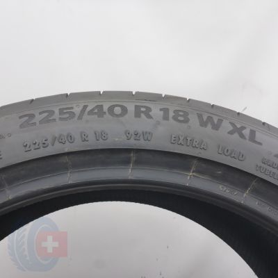 4. Opona 225/40 R18 1x CONTINENTAL 92W XL PremiumContact 6 Letnia 2023
