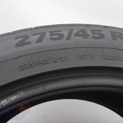 5. Opony 275/45 R21 2x CONTINENTAL 107Y MO SportContact 6 Silent Letnie 2022 6,8-7mm