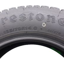 6. Opony 165/70 R14C 2x FIRESTONE 89/87R Vanhawk 2 Winter Zimowe 2022 JAK NOWE  7,5mm