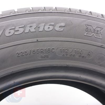 4. Opony 225/65 R16C 2x MICHELIN 112/110R  MO-V Agilis + Letnie 2024 6,8-7,8mm