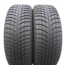 Opony 205/60 R16 2x BRIDGESTONE 96H XL Blizzak LM001 zimowe 7,8mm 2015