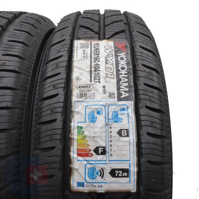 5. Opony 195/65 R16C 2x YOKOHAMA 104/102T WY01 Zimowe 2019 Jak Nowe Nieużywane