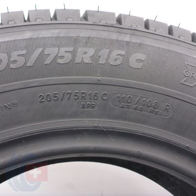 6. Opony 205/75 R16C 2x MICHELIN 110/108R Agilis Letnie 2014/17 10mm