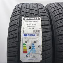 2. Opony 225/55 R17C 2x CONTINENTAL 109/107H VanContact 4Season Wielosezonowe 2023 