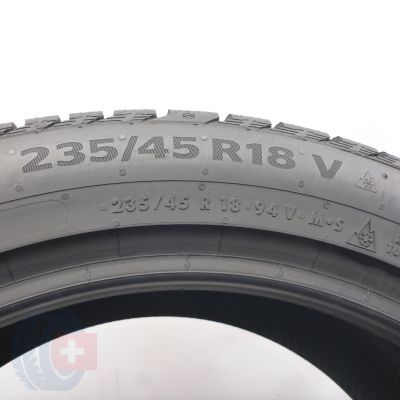 5. Opony 235/45 R18 4x CONTINENTAL 94V WinterContact TS8S0S Zimowe 2019 6,5-7,5mm