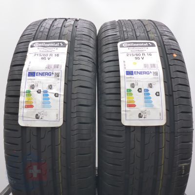 4. Opony 215/50 R16 4x CONTINENTAL 95V EcoContact 6 SEAL Letnie 2023 