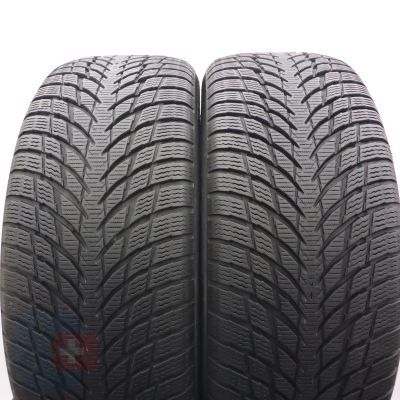 3. Opony 225/55 R17 4x NOKIAN 101V XL WR Snowproof P Zimowe 2021 6,8-7,2mm