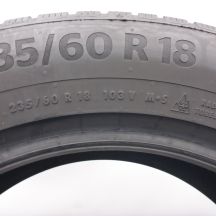 6. Opony 235/60 R18 4x CONTINENTAL 103V WinterContact TS870P Zimowe 2023 6,8mm