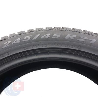 6. Opony 245/45 R21 2x PIRELLI 104V XL Winter 2 Scorpion PNCS Zimowe 2023 7,8-8mm 