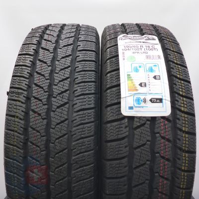 Opony 195/65 R16C 2x CONTINENTAL 104/102T VanContact Winter Zimowe 2019/23 