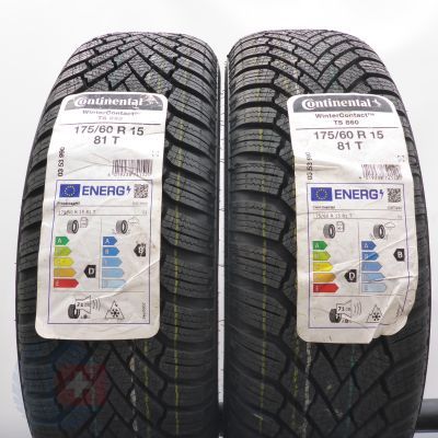4. Opony 175/60 R15 4x CONTINENTAL 81T WinterContact TS 860 Zimowe 2023