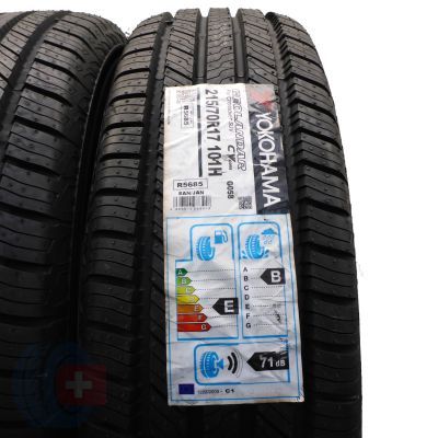2. Opony 215/70 R17 4x YOKOHAMA 101H Geolandar CV Letnie M+S 2021 Jak Nowe Nieużywane