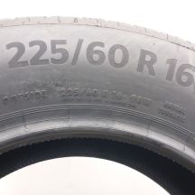 6. Opony 225/60 R16 2x CONTINENTAL 98W EcoContact 6 Letnie 2022