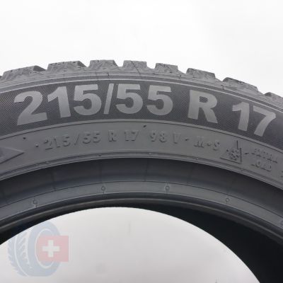 7. Opony 215/55 R17 4x SEMPERIT 98V XL Speed-Grip 5 Zimowe 2025 8mm