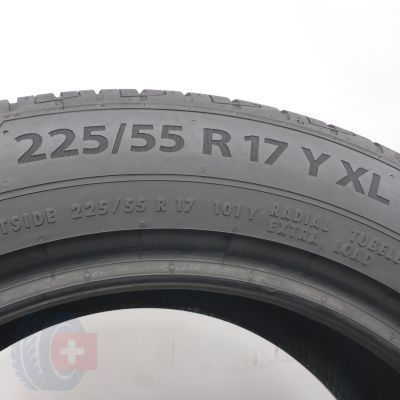 5. Opony 225/55 R17 2x BARUM 101Y XL Bravuris 5HM Letnie 2024 8,2mm