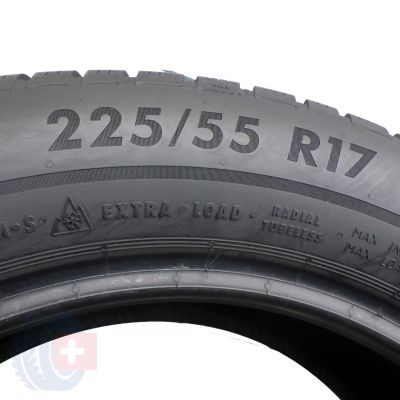 7. 2 x ESA TECAR 225/55 R17 101V XL Supergrip PRO Zima 7.5-8mm