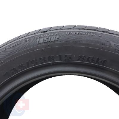 6. 4 x KUMHO 185/55 R15 86H ecowing ES01 Lato 2022 Jak Nowe