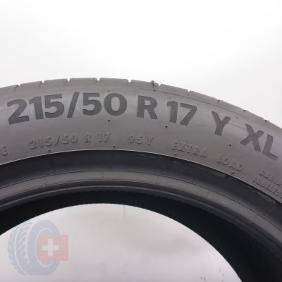 5. Opona 215/50 R17 1x CONTINENTAL 95Y XL PremiumContact 6 Letnia 2021