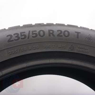 3. Opona 235/50 R20 1x CONTINENTAL 100T WinterContact TS870 P Zimowa 2023 7mm
