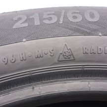 8. Opony 215/60 R17 4x CONTINENTAL 96H ContiWinterContact TS 830 P M0 Zimowe 2018 8,8-8,2mm